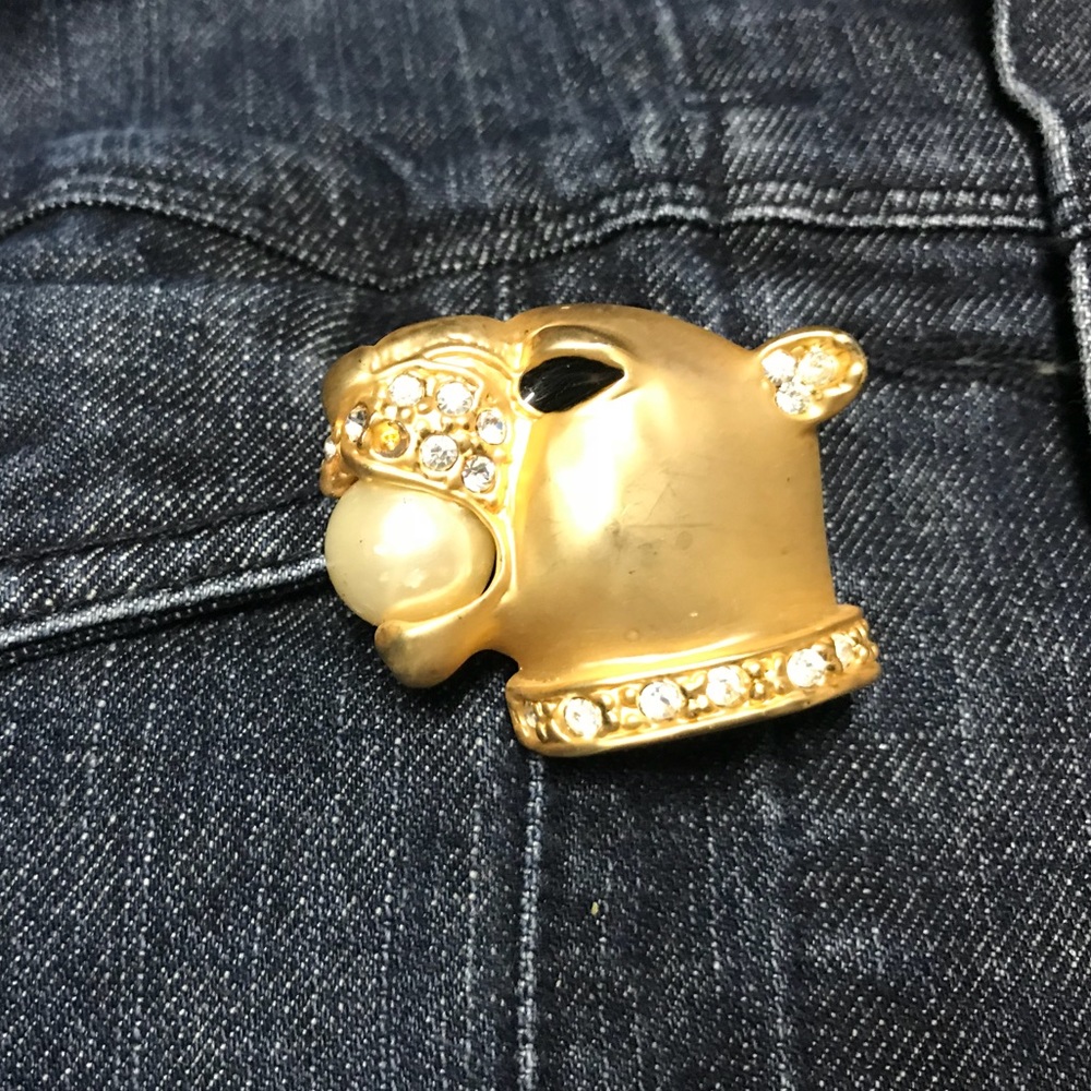 🐆 Jaguar Vintage Pin Brooch Flare 80’s 90’s